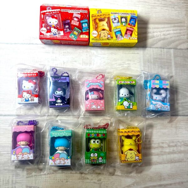 サンリオキャラクターズ チョコボックス フィギュアコレクション 9種セット