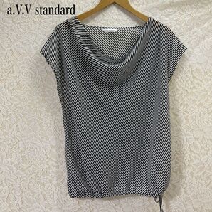 (444) a.v.v standard シフォンカットソー