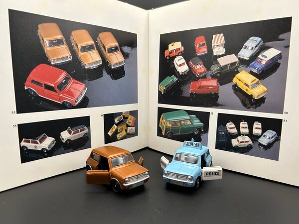 DINKY TOYS MINI ミニクラブマンポリス255 ミニクラブマン178 2台セット ミニクーパー ミニカー