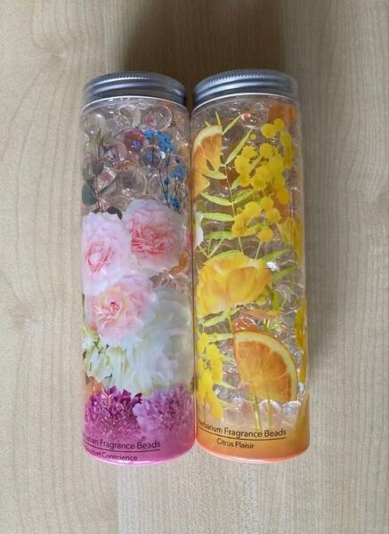 2点セット ハーバリウムフレグランスビーズ 部屋用 消臭芳香剤 Herbarium Fragrance Beads 小久保工業所