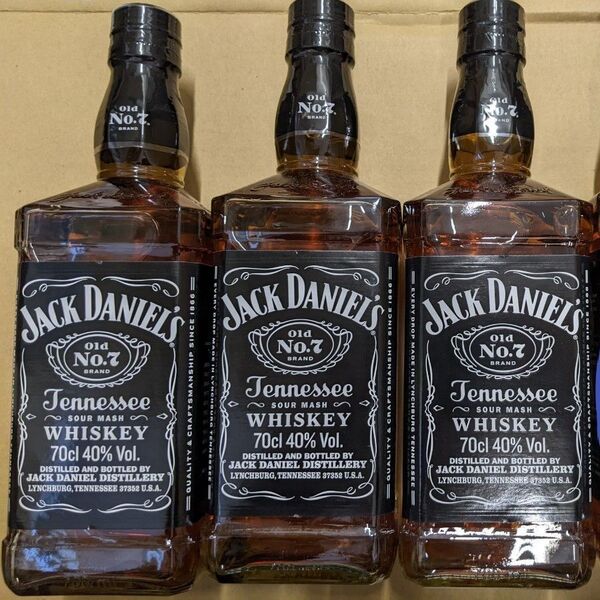 ジャックダニエル JACK DANIEL’S No7 700ml 3本セット
