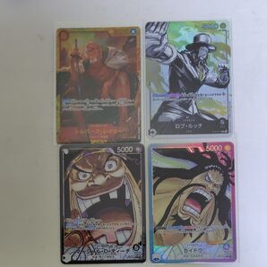 ワンピースカード レイリー ルッチ ティーチ カイドウ パラレル