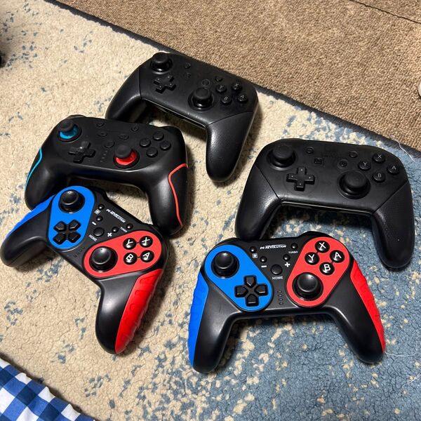 Nintendo Switch用 コントローラー まとめ売り