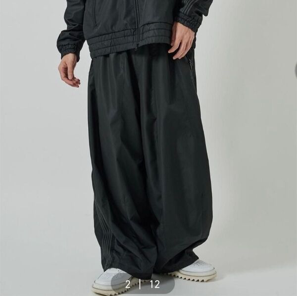 needles studious 別注 ナイロントラックパンツ H.D ヒザデル