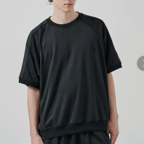 needles studious 別注 クルーネック Tシャツ ブラック L