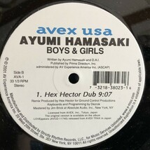 Ayumi Hamasaki / Boys & Girls (Hex Hector Remixes)_画像3