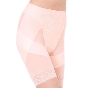 整体 至極のはき心地 シームレス 骨盤スリムショーツ ピンク 4L