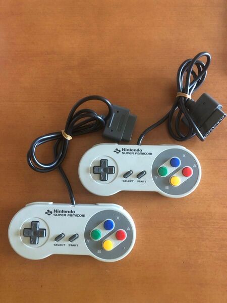 スーパーファミコン コントローラー 2個セット 動作確認済み 任天堂