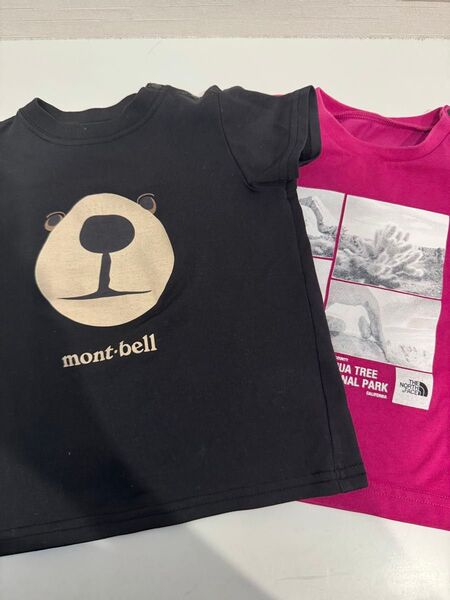 mont-bell ノースフェイス 80 Tシャツ 2枚セット