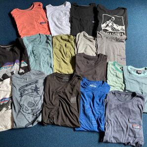美品patagoniaパタゴニア半袖Tシャツ17枚まとめ売り!キャプリーンクールデイリートレイル