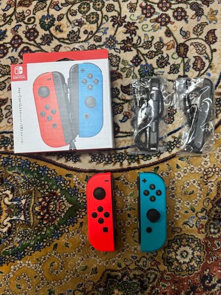 ジャンク ニンテンドースイッチ ジョイコン ネオンレッド ネオンブルー