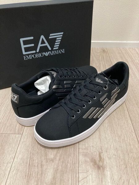 エンポリオアルマーニ EA7 スニーカー ブラック 27cm 27センチ