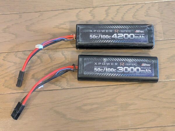 HITEC X-POWER R-SPEC リポバッテリー 2本セット