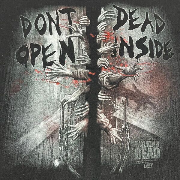 ウォーキングデッドDon't Open Dead Inside Tシャツ Mサイズ BROADWAY