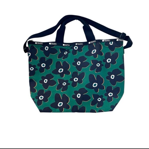 最後の1つ!!★Lesportsac★【新品】2WAY カットアウトフローラル トートバッグ レスポートサック ショルダー