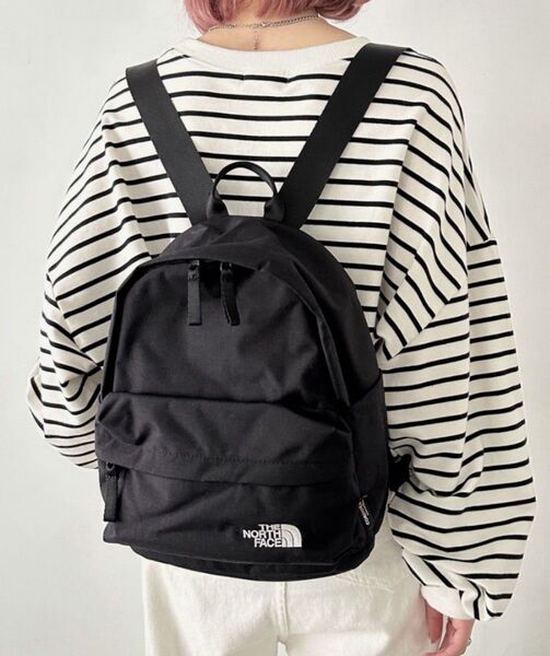 【新品未使用】韓国ノースフェイスホワイトレーベルミニリュックデイパックTNFDAYPACKMINI黒ブラック