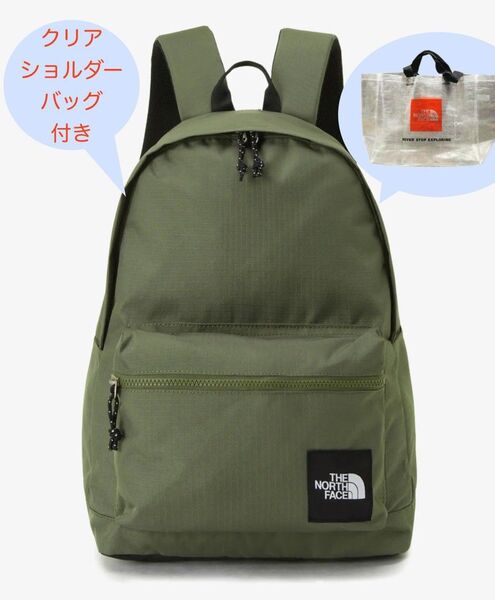 【新品未使用】【2点セット】韓国ノースフェイスホワイトレーベルオリジナルパックWL ORIGINAL PACK リュックカーキ緑