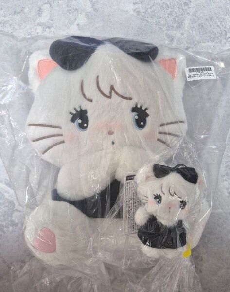 mikko characters BLACK RIBBON BIGぬいぐるみ マスコット ブラックリボン 【ムース】2個セット