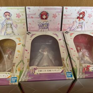 五等分の花嫁 一番くじフィギュアセット A B E賞
