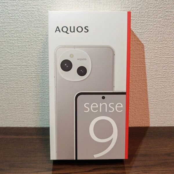 【新品・未開封】SHARP AQUOS sense9 SH-M29 SIMフリー ホワイト 6GB / 128GB