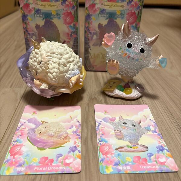 POP MART INSTINCTOY Monster Fluffy Fantasy Journey シリーズ 2点セット
