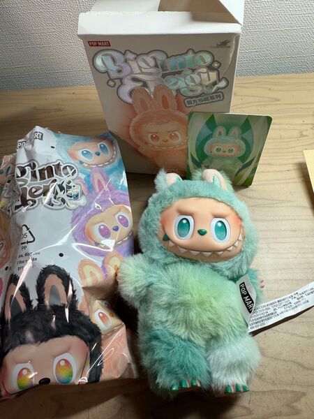 THE MONSTERS Big into Energy シリーズ ぬいぐるみ ピース LABUBU ラブブ SERENITY