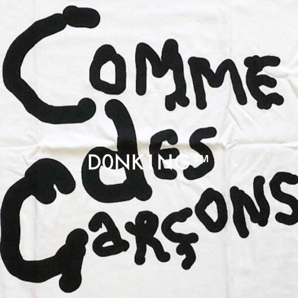 コムデギャルソン COMME des GARCONS 青山限定 Alisa Yoffe アリサヨッフェ CDGロゴTシャツ XXL