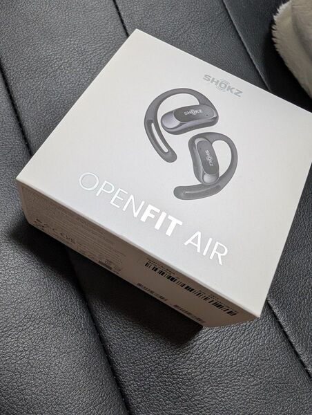 Shokz OpenFit Air Bluetooth イヤホン ブラック ショックス オープンフィット