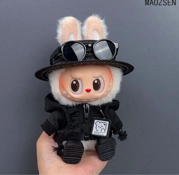 ラブブ Labubu ぬいぐるみ着 17cm着せ替え服 5点セット