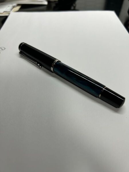 Pelikan classic M205 ペトロールマーブル 400NNのペン先