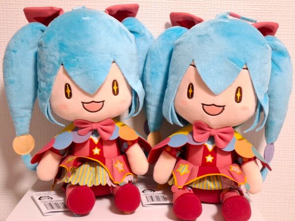 プロセカ カラフルステージ! ふわぷち L ぬいぐるみ ワンダーランドのセカイの初音ミク 2個セット