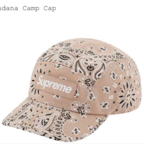 Supreme シュプリーム 21SS Bandana Camp Cap
