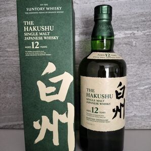 サントリー ウイスキー白州 12年 シングルモルト 700ml 箱付き