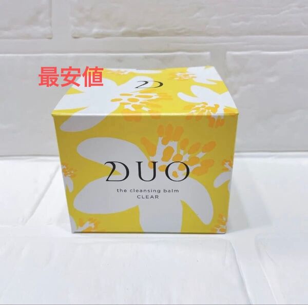 DUO デュオ ザ クレンジングバーム クリア 〈クレンジング〉 100g 今だけ10g増量
