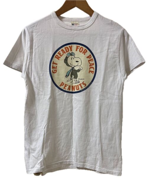 Buzz Rickson's バズリクソンズ × PEANUTS ピーナッツ Tシャツ スヌーピー SNOOPY 半袖 USA製