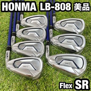LB-808 ホンマ HONMA メンズ ゴルフ アイアンセット 7本 SR