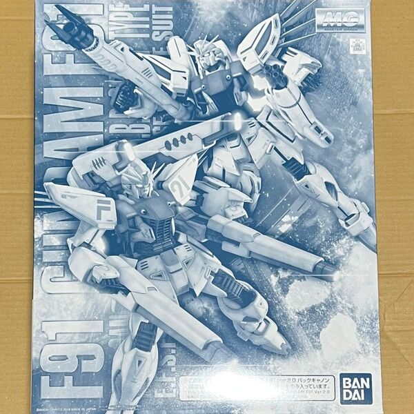 新品★プレミアムバンダイ限定ガンプラ MG ガンダムF91 Ver.2.0 バックキャノン ツインヴェスバー装着型 RG HG