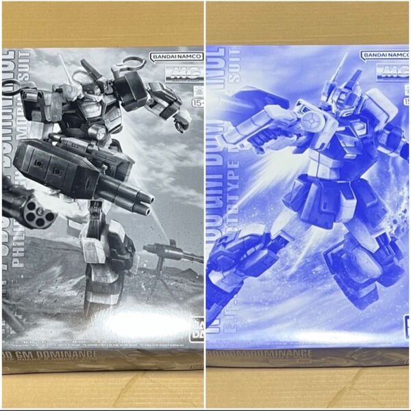 新品★プレミアムバンダイ限定ガンプラ MG ジム・ドミナンス 2体セット フィリップ・ヒューズ機 PG RG HG Ver.ka