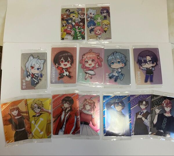 カラフルピーチウエハースカード 14枚まとめ売り
