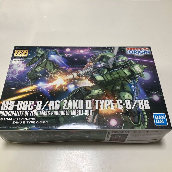 HG ザクⅡ ORIGIN 機動戦士ガンダム ガンプラ C-6