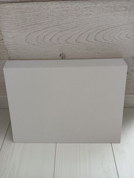 A4 厚紙 板目表紙 白 裏面鼠色 50枚 事務用品 工作用 コートボール紙厚み0.6㍉ 送料無料
