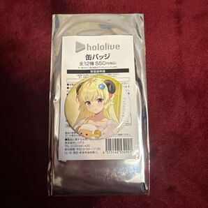 ホロライブローソン 角巻わため缶バッジ