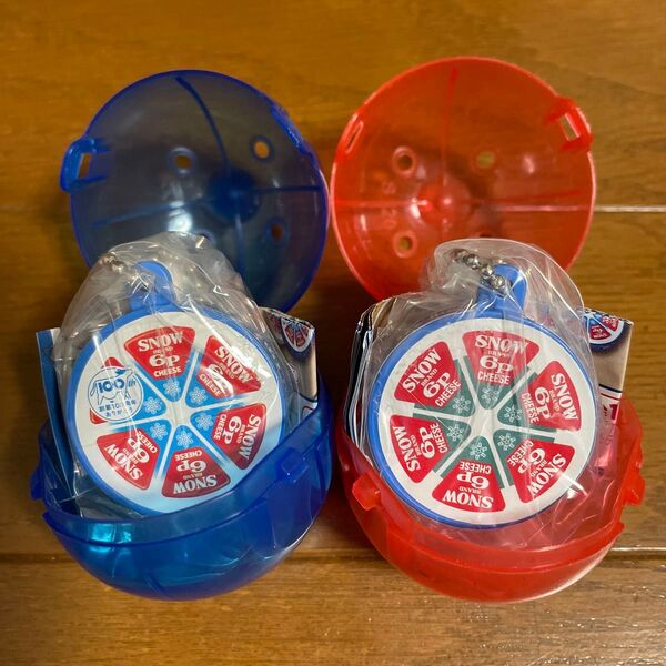 雪印メグミルク ミニチュアチャーム ガチャ ガチャガチャ 6Pチーズ