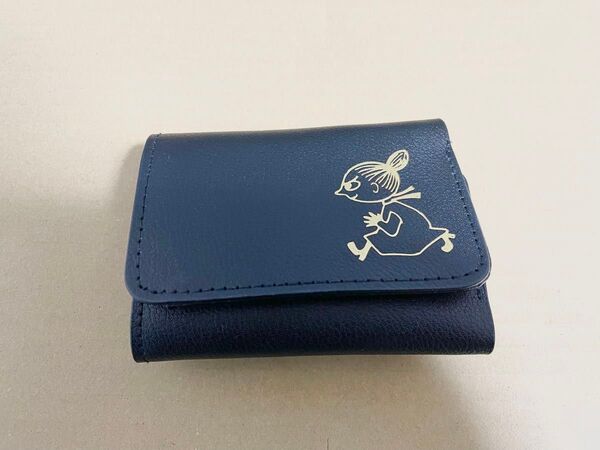 ムーミン 牛革三つ折りコンパクト財布
