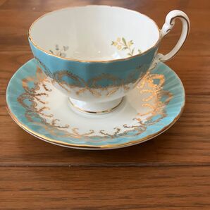 AYNSLEY ティーカップ&ソーサー