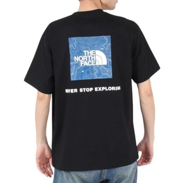 【新品】ザ ノースフェイス バックスクエアトラバースロゴTシャツ XL 半袖