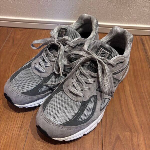 New Balance 990v4 GRAY M990GL4 27.5cm