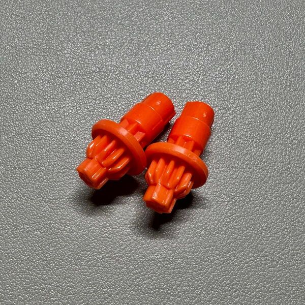 ベイブレードX エントリーセットC ドランブレイブS6-60V Vビットのみ ボルテックスビット 限定カラー オレンジ 2つセット