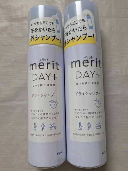 メリット ドライシャンプー2本セット