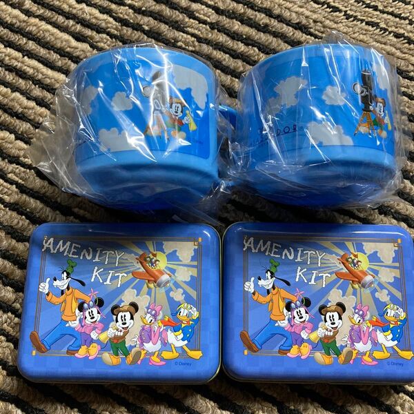 ディズニー アメニティキット コップ 2個セット 未使用